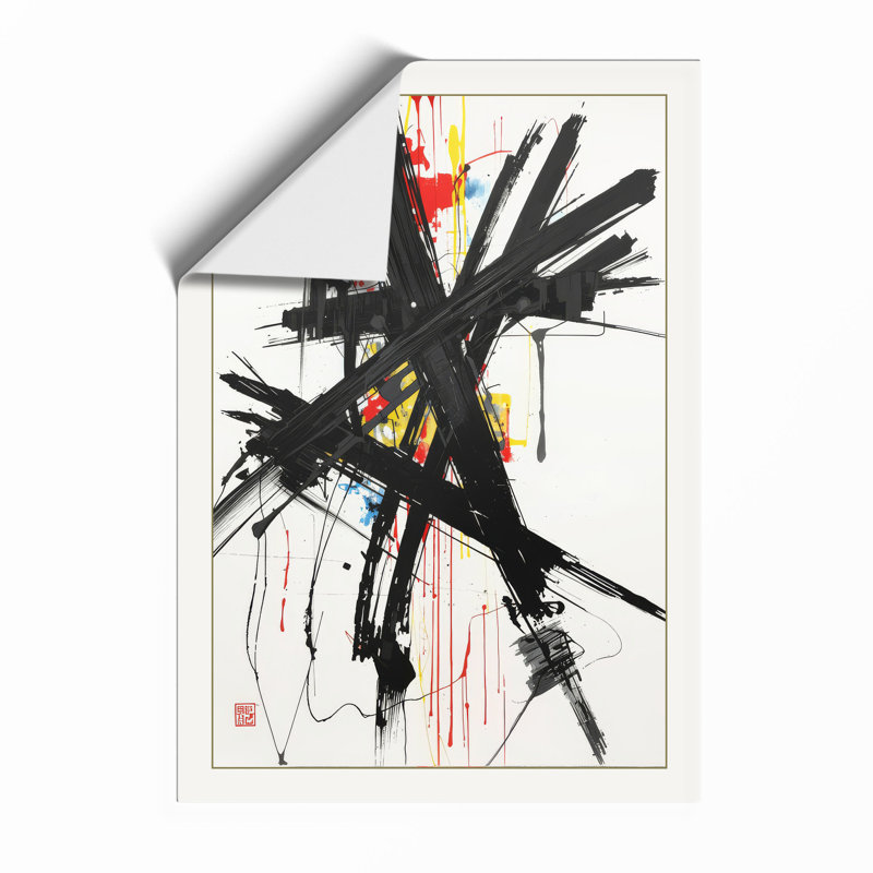 Controlled Chaos Abstract - Print, Unframed, A2 - 59.4 x 42.0 cm