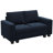 Shavera 59.8'' Wide Velvet Small Sofa Love-seat Couch Apartment Sofa Hallway Sofa-1422796457
