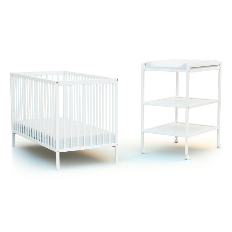 Eleecia Changing Table, White