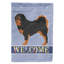 Polyester 2 côtés 40 x 28 po welcome drapeau maison-73943342