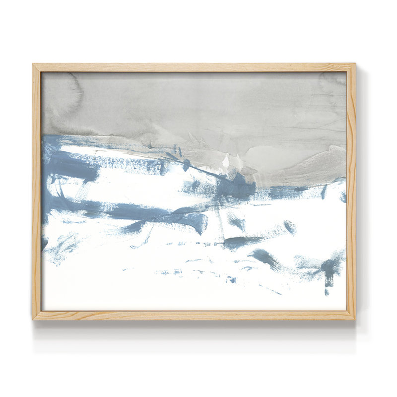 Meta Land II -Framed Print - Restickable, 8" H x 10" W, Natural