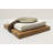 Floral Wood Napkin Holder