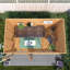Mercia 10 x 6ft Maine Pent Summerhouse