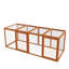 Cage à poules avec quatre portes qui peuvent être ouvertes, cage à poulets, poulailler, aire de jeu, 78,7 po x 29,6 po x 29,6 po