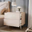 Nassawadox 55cm W Metal Bedside Table-378608616