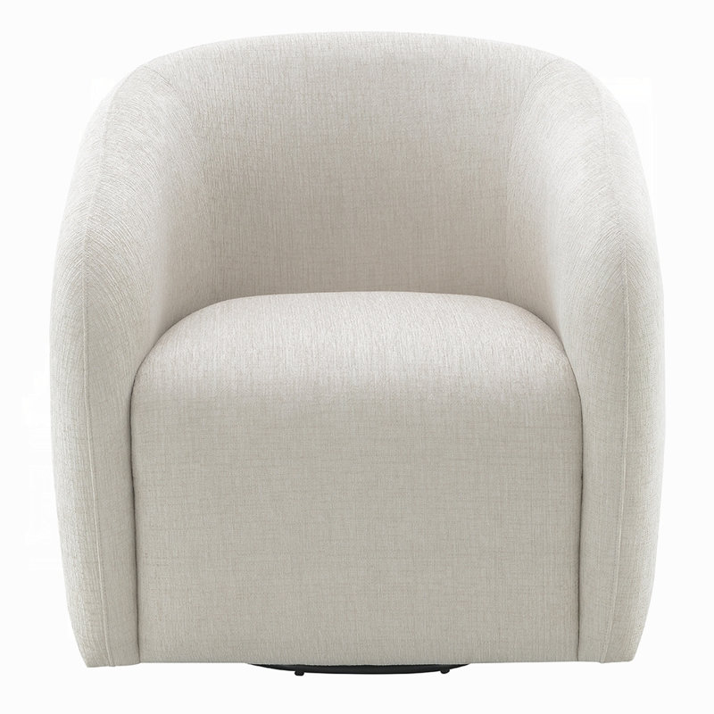 Chaise Étienne avec pivot, Beige