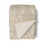 Contour Embroidered Padded Throw