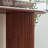 59" MDF Oval Console Table-399034903