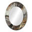 Morning Effervescence II - Abstract Round Mirror Wall Decor-121499473-121499477