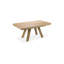 Akaja Extendable Oak Solid Wood Top Dining Table-2116869836-2116869837