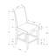 1 tabouret de comptoir rembourré de 24,5 po-101675083