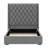 Tall Headboard Upholstered Bed With Handmade Deep Button Tufted-108813556