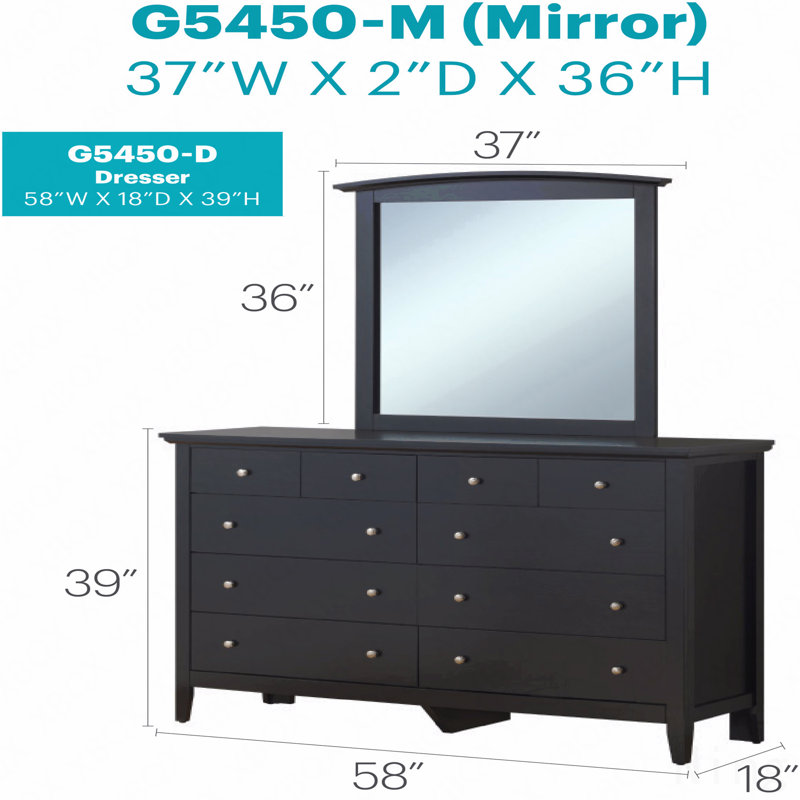 Commode Basic, Noir