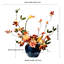 Ornements de fleurs simulées