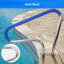 Swimming Pool Stair Handrail 39" x 32" Stainless Steel Rustproof Pool Ladder Rail with Ergonomic Grip for Inground Pool Safety