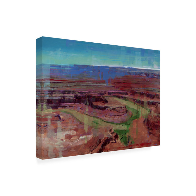 «Spectacle Of The Flow» sur toile, H 24 po x l 32 po