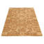 Tapis unique en laine noué à la main de style nouvel âge 18 / 20e de 5 pi 2 po x 7 pi 11 po brun pako