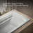 Archer 72" x 36" Drop-in Soaking Acrylic Bathtub with Heated-13238516