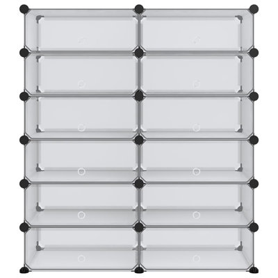 12 Pair Shoe Rack