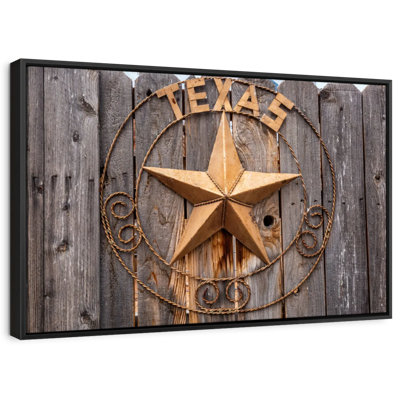 Impression sur toile Texas Star