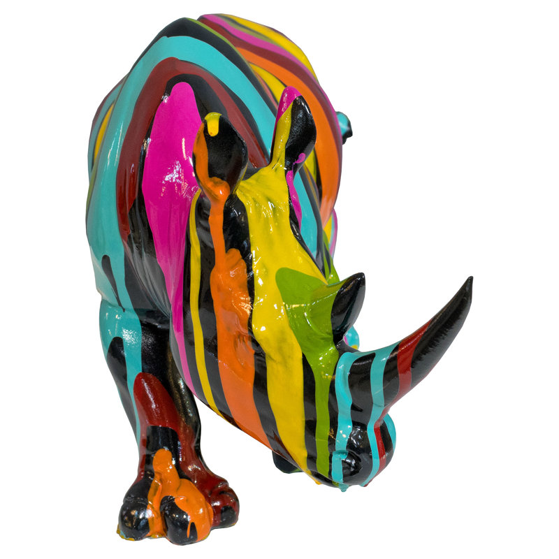Adrihanna Animals Figurines & Sculptures, Black