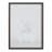 Highland Cow in the Tub BW by Amy Peterson - Picture Frame Print on Glass