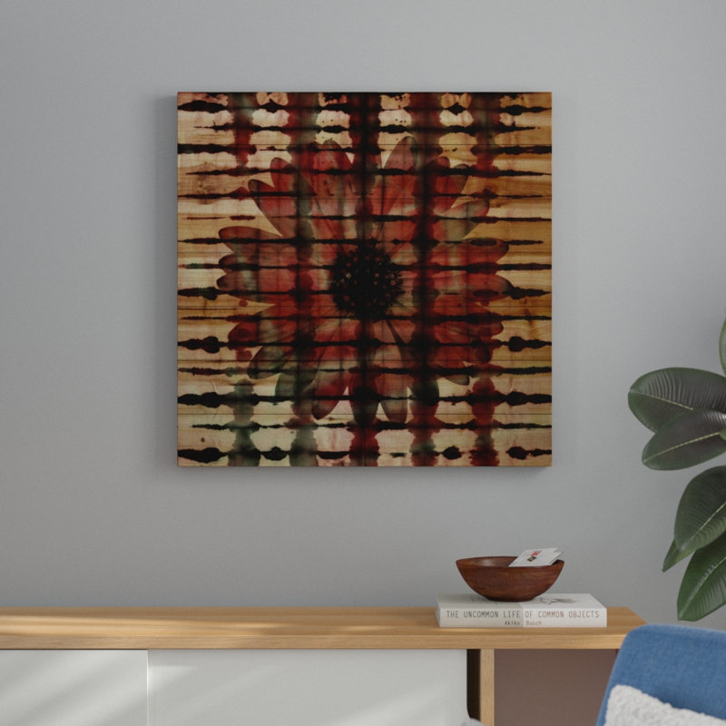 «Wine» par Parvez Taj - impression sur bois, H 32 po x l 32 po x P 1,5 po