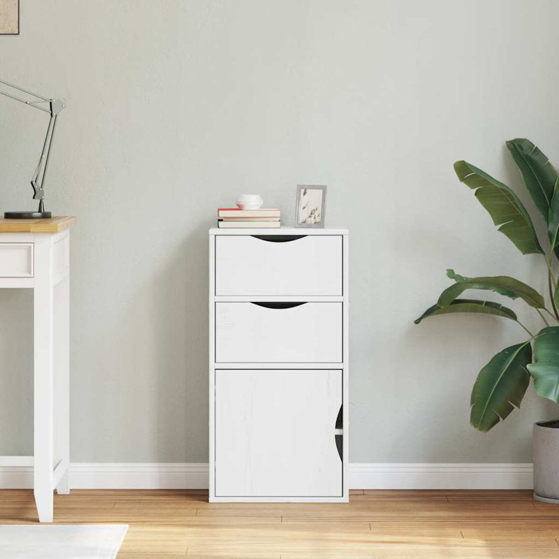 Suniti Rectangle Accent Cabinet, White