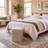 16.9 Inches Height Upholstered Round Storage Ottoman-1504912447