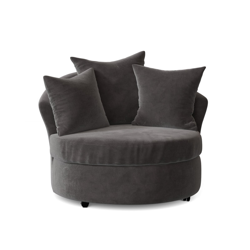 Fauteuil demi-tonneau Alsup, Charbon Belvedere