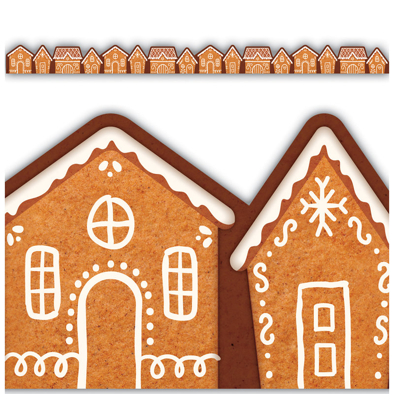 Bordures découpées à la main Gingerbread