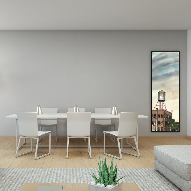 «Water Tower In New-york» sur toile