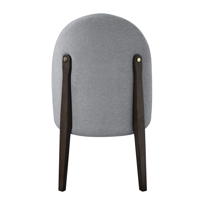 Chaise d'appoint Christchurch (ensemble de 2), Gris