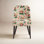 Chaise Clare en dahlia multicolore