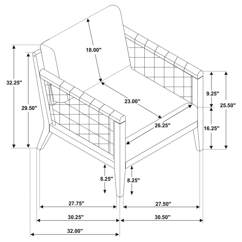 Fauteuil d'appoint Cantu en jonc de mer blanc et naturel vieilli