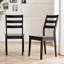 Drea Small Walnut Effect Wooden Dining Table - Traditional Rustic Farmhouse Style-1172634930-1172634931