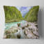 Landscape Printed Slovenia Waterfall Panorama Pillow-1565895715-1565895719