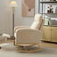 Chaise berçante avec pieds en bois massif-1675249533