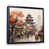 Black Floater Framed