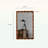 Modern Mirror with Wood Frame