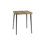 Lechner Mango Square Solid Wood Top Dining Table