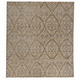 Wool Damask Area Rug