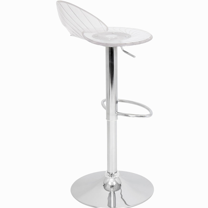 Karena Swivel Adjustable Height Counter Stool