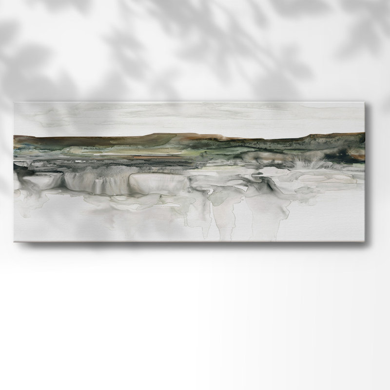 River Flow - Impression sur toile tendue, H 24 po x l 60 po x P 1,5 po