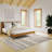 Orion Contemporary Layered Stripes Grey/Beige Area Rug-1523191611