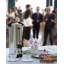 Urne à café, distributeur de boissons chaudes à double paroi en acier inoxydable de grande capacité, extracteur rapide à infusion rapide, robinet à contrôle automatique de la température, cafetière commerciale pour la réception de buffet de fête