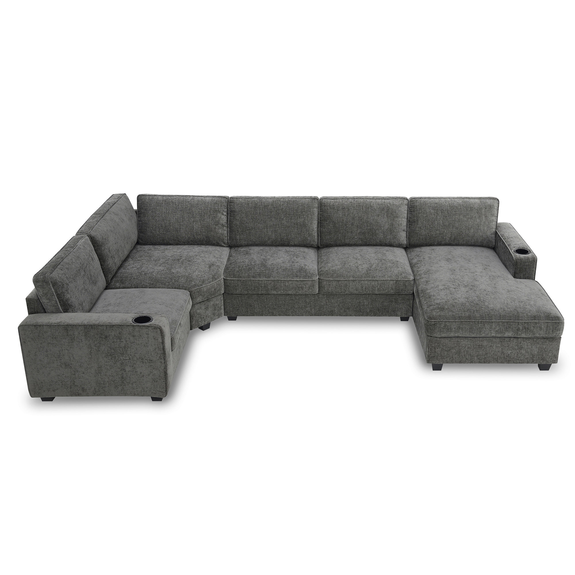 Latitude Run® U Shaped Sectional Sofa - Wayfair Canada