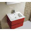 Ensemble de meuble-lavabo simple mural 24 po Stellan-33559712