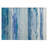 Machine Washable Indoor/Outdoor Christain ACN1282 Blue Rug-109532116
