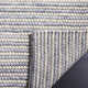 Cleodora Dots Handmade Area Rug in Ivory/Blue